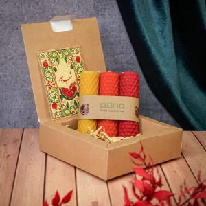 شمع سه تایی یلدایی 1